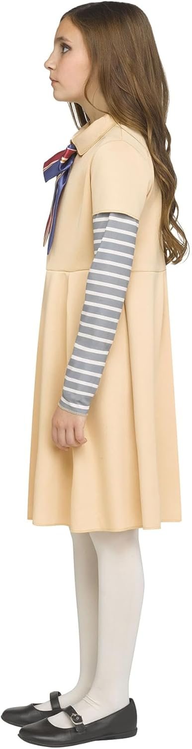 Fun World Girl's AI Meg Doll Costume Dress | Horror Movie Costumes - Image 2