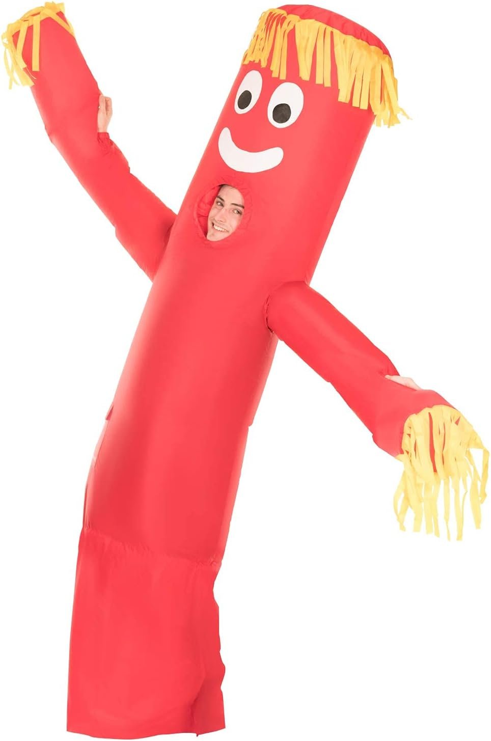Morph Inflatable Tube Man Costume Adult, Wacky Inflatable Tube Man Costume, Halloween Costumes for Men - Image 2
