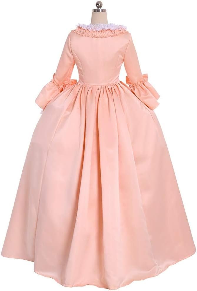 CosplayDiy Women's Queen Marie Antoinette Rococo Ball Gown Victorian Dress Costume Pink - Image 4