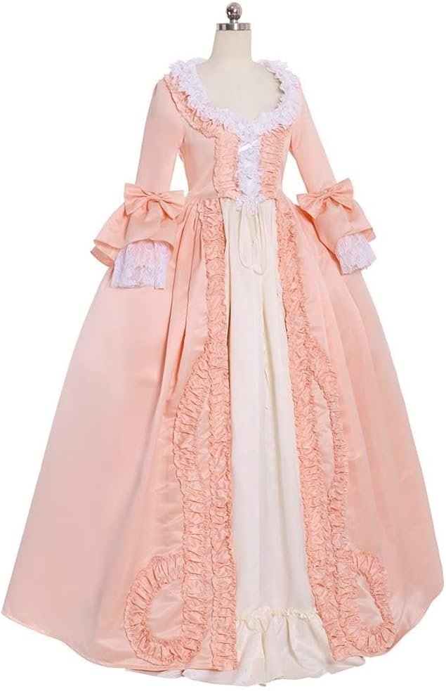 CosplayDiy Women's Queen Marie Antoinette Rococo Ball Gown Victorian Dress Costume Pink - Image 2
