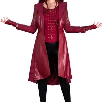 Cosplay.fm Women's Heroine Costume Cosplay Outfit Jacket with Pants Vest