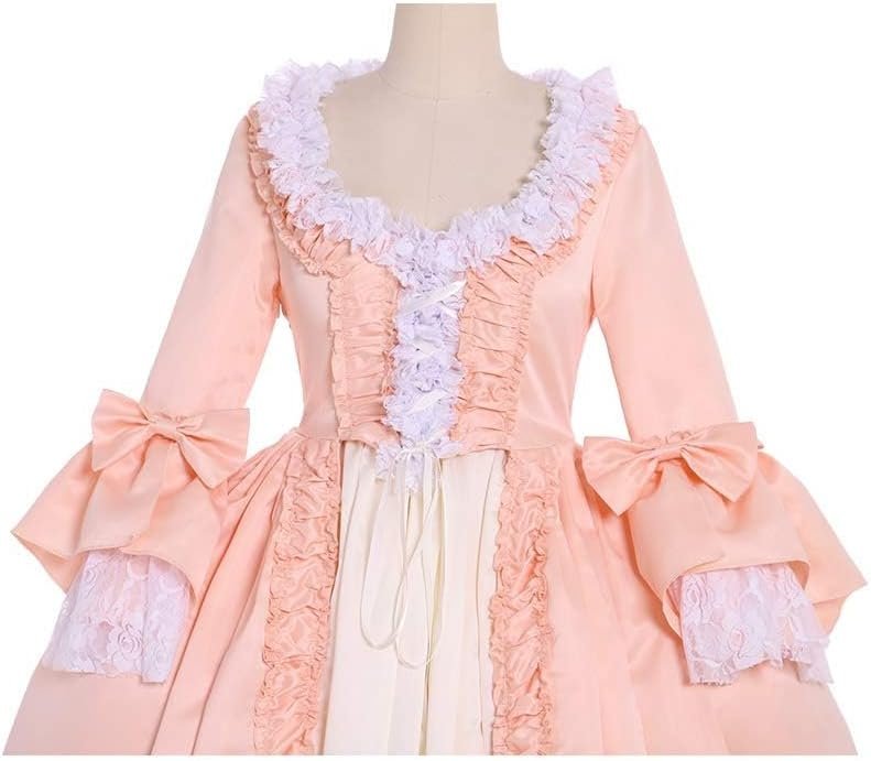 CosplayDiy Women's Queen Marie Antoinette Rococo Ball Gown Victorian Dress Costume Pink - Image 5
