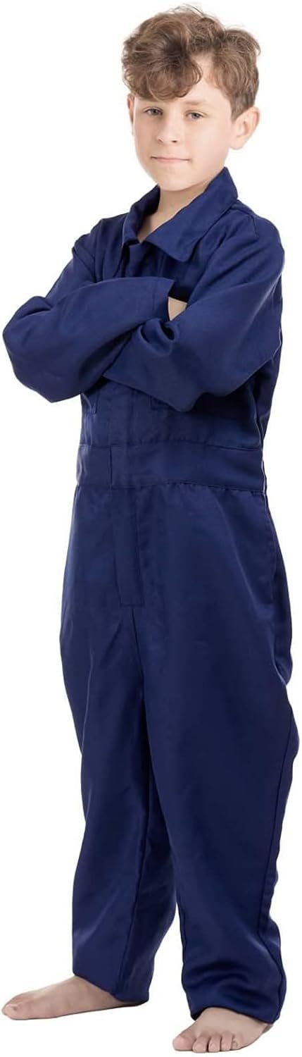 Killer Costume for Kids with Mask and Knife Halloween Cosplay Jumpsuit Coveralls Props Suit - Image 4