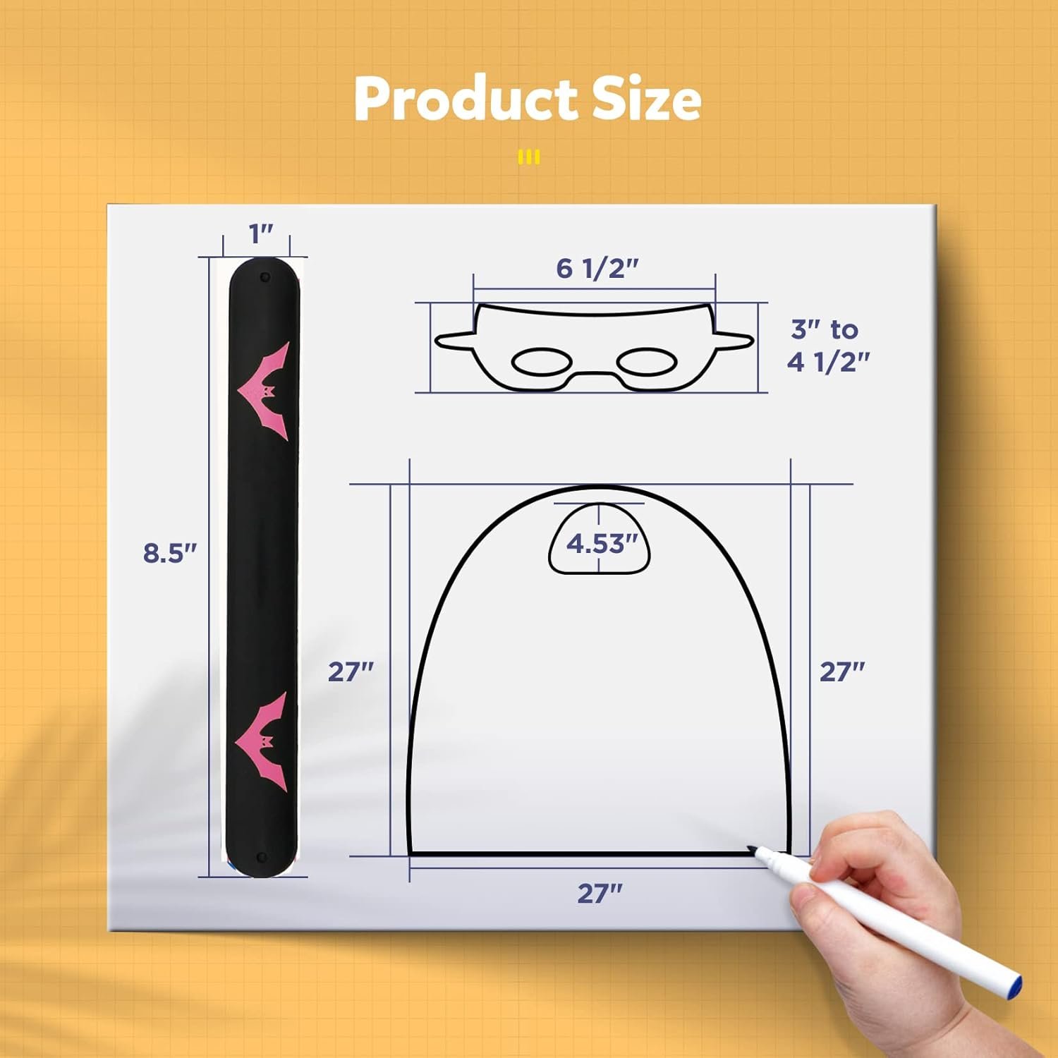 Superhero Capes Set and Wristbands Kids Costumes Halloween Christmas Cosplay Dress Up for Boys Girls - Image 2