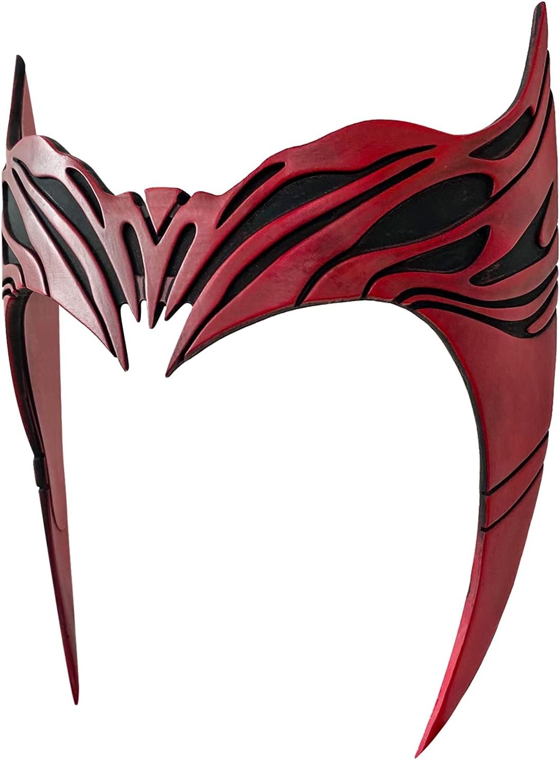 Scarlet Witch Headpiece Crown Cosplay 2021 TV Shows WandaVision Wanda Maximoff Headband Mask Halloween Costume Accessories - Image 5