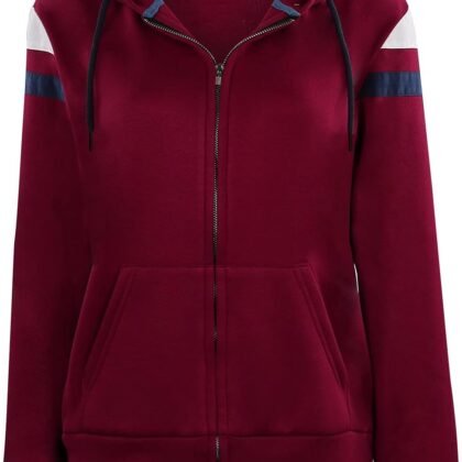 Gosbeliy Women Maximoff Hoodie Jacket Halloween Sweatshirt Coat Cosplay Costume