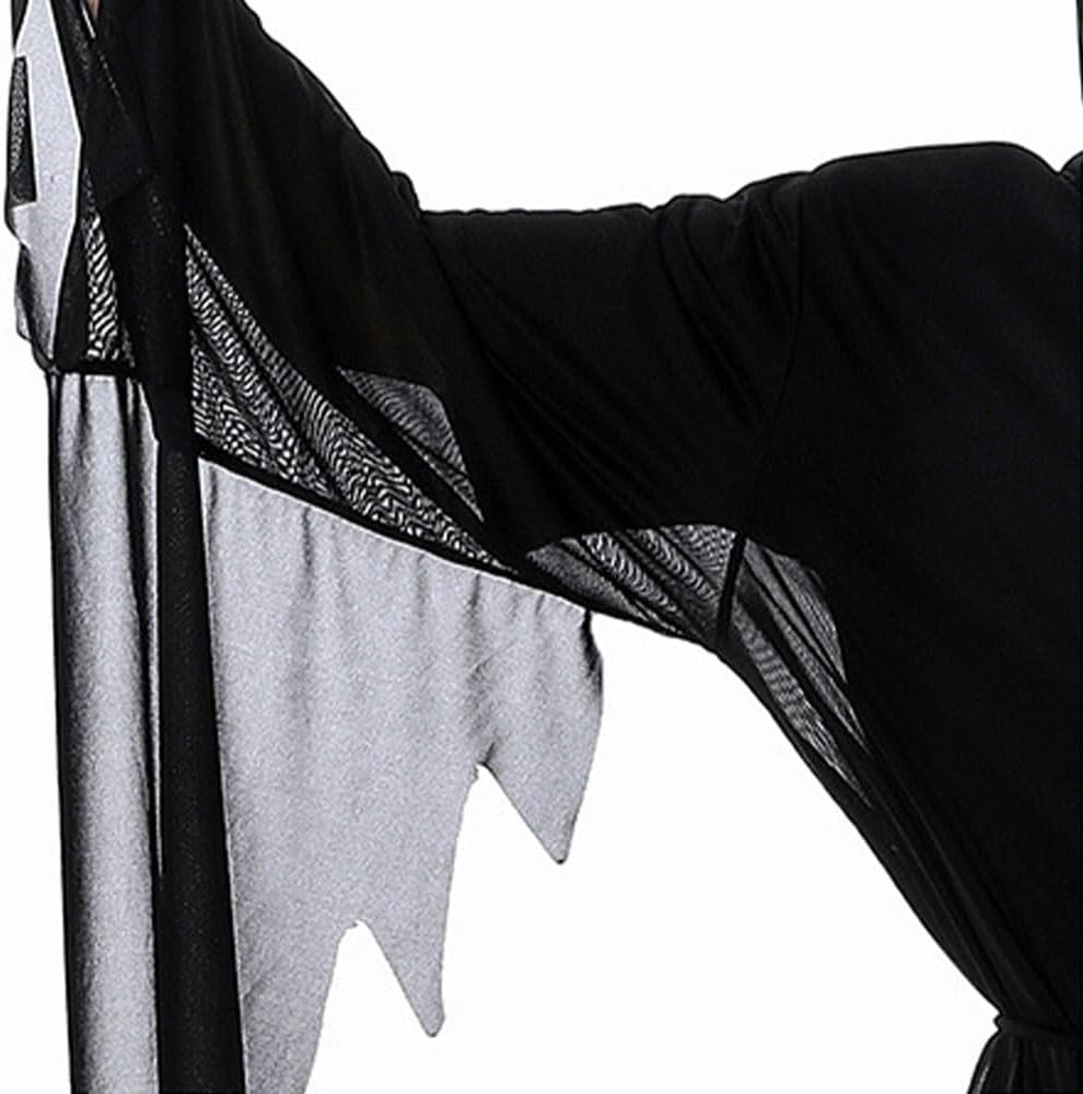 Anime Cosplay Costume Anime Hooked Outfit Black Robe Men Halloween - Image 5