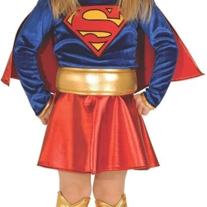 Super DC Heroes Supergirl Toddler Costume, (Size 2-4)