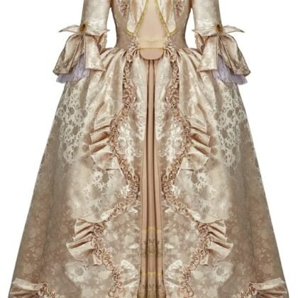 CosplayDiy Women's Queen Marie Antoinette Rococo Ball Gown Gothic Victorian Dress Costume for Adult Women