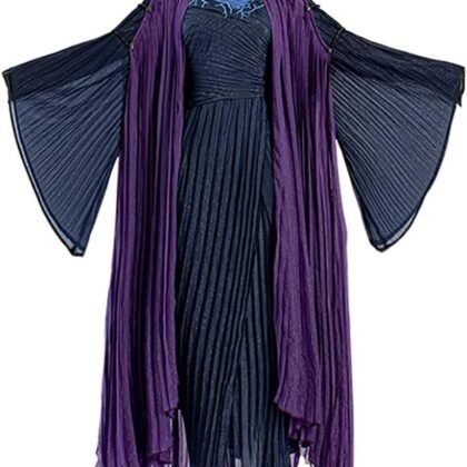 Womens Wanda Agatha Harkness Costume Scarlet Witch Halloween Dresses Outfits