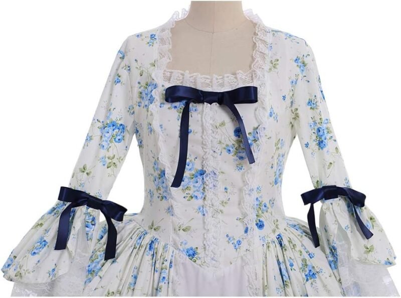 CosplayDiy Women's Rococo Ball Gown Gothic Victorian Dress Costume - Image 6