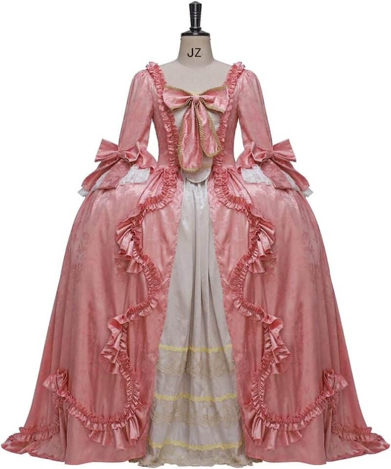Court Rococo Baroque Marie Antoinette Ball Dresses 18th Century Georgian Era Costumes Dress Victorian Ball Gown - Image 2