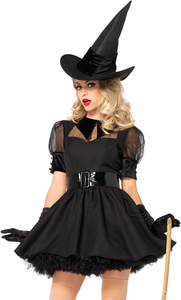 Leg Avenue Women's Classic Bewitching Witch Halloween Costume