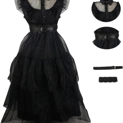 TMSREBU Cosplay Costume Outfit Uniform Party Dress Suit Halloween Full Set