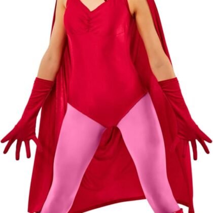 Rubies Women's Marvel: WandaVision Wanda's Scarlet Witch Halloween Costume, Large