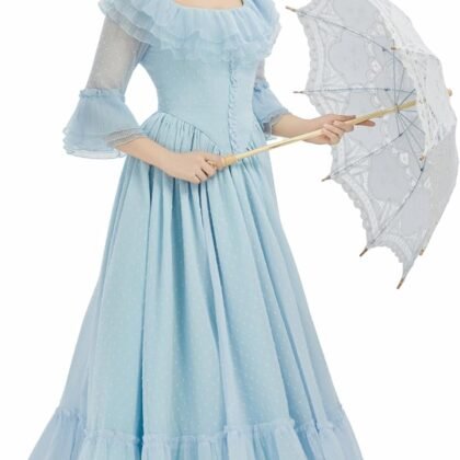 miccostumes Women's Marie Antoinette Costume Rococo Dress Ball Gown 18th Century Victorian Dress
