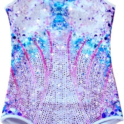 Girls Birthday Outfit Costume Kids Fans Sparkles Lover Bodysuit Leotard Halloween Birthday Party Cosplay