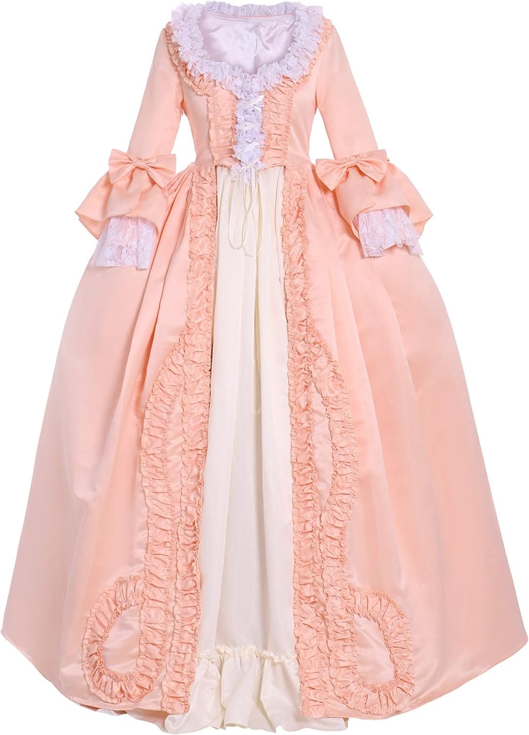 CosplayDiy Women's Queen Marie Antoinette Rococo Ball Gown Victorian Dress Costume Pink