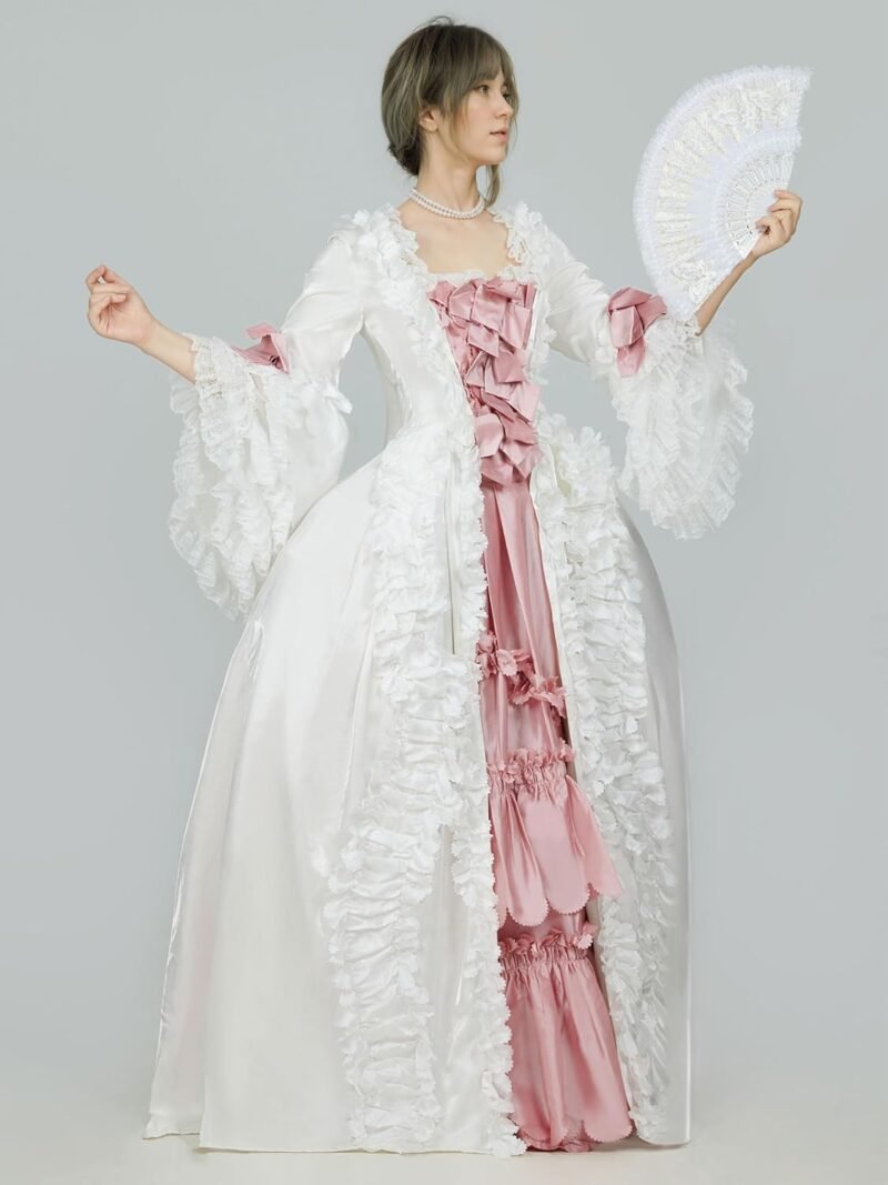 Rococo Dress Baroque Marie Antoinette Ball Dresses 18th Century Victorian Ball Gown - Image 2