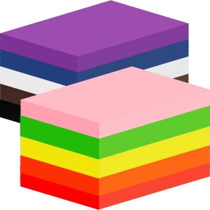 Fuutreo 2000 Sheets Construction Paper Bulk, 11.4'' x 7.9'' Lightweight School Art Supplies Assorted Colors Construction Paper for Kids Drawing, Classroom Decor, Office Printing, DIY Craft, 10 Colors