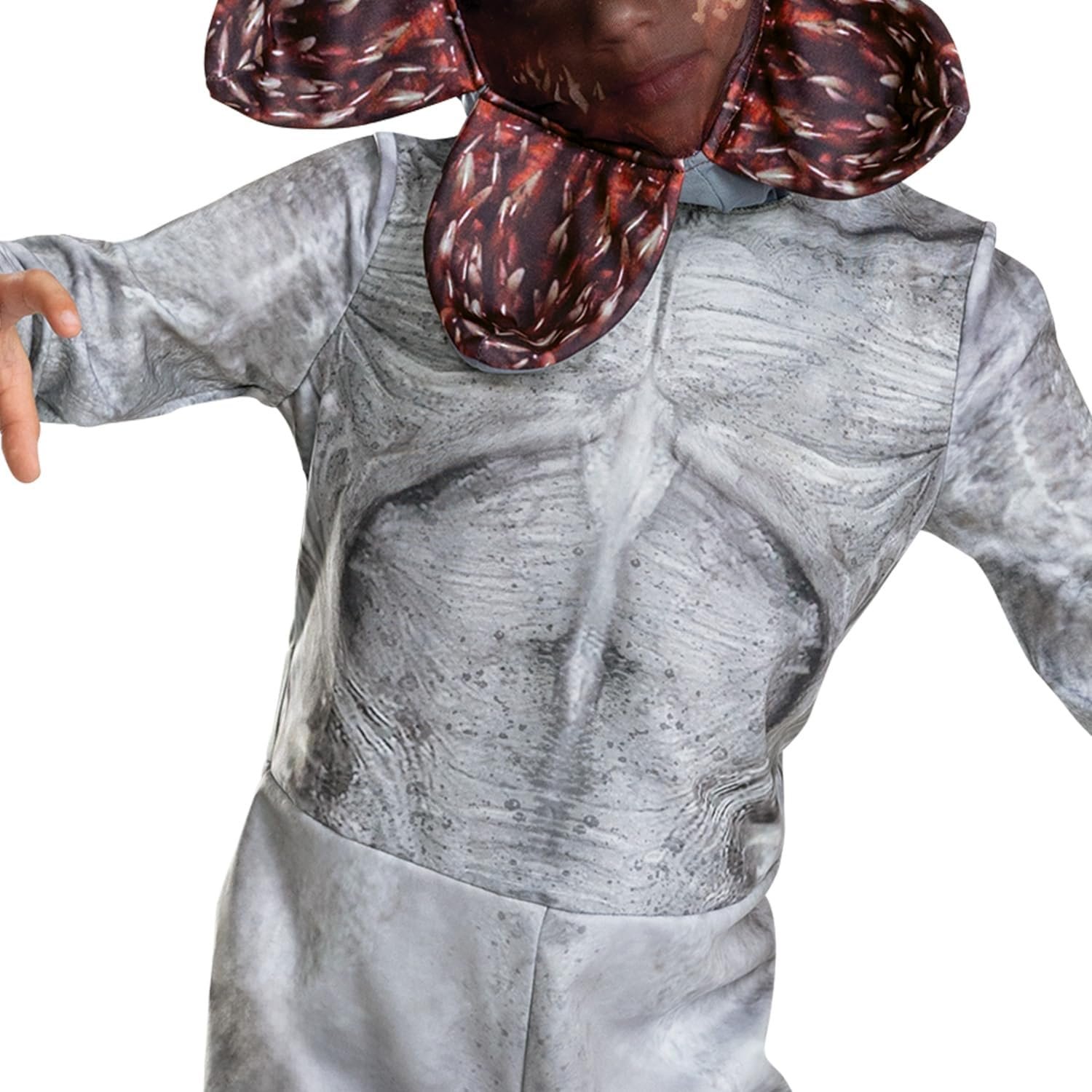Disguise Tweens Demogorgon Costume, Official Kids Stranger Things Costume Jumpsuit With Headpiece - Image 4