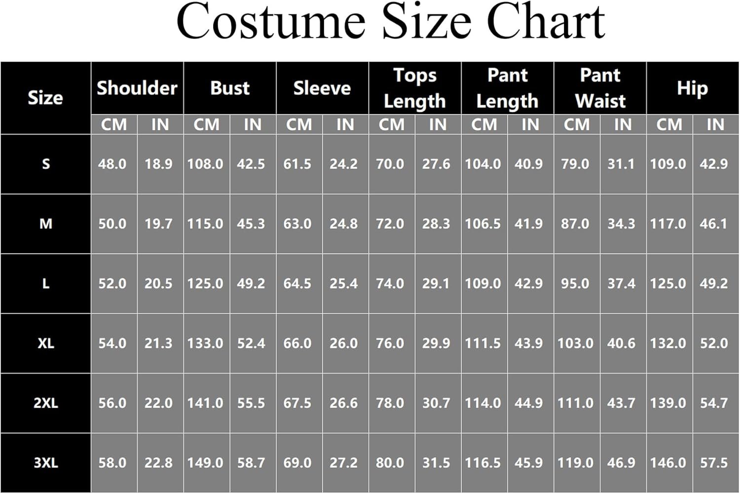 IBQ Black and White Striped Suit Adult Halloween Costumes Men Scary 80s Horror Movie Character Cosplay Outfit with Wig Shirt - Image 6