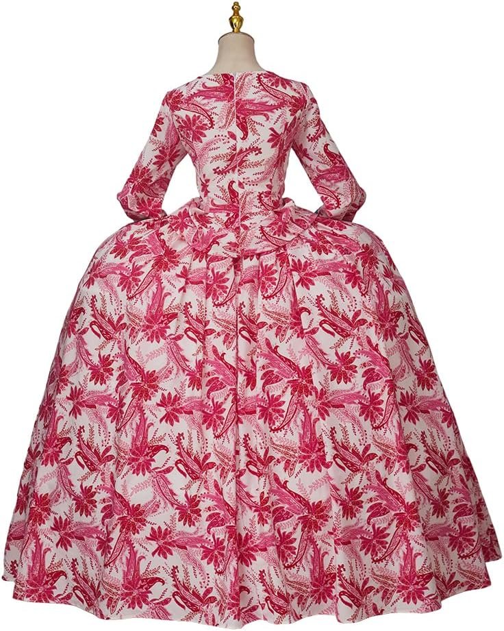 CosplayDiy Catherine Rococo Dress Costume French Court Rococo Colonial Dress Marie Antoinette Ball Gown - Image 4