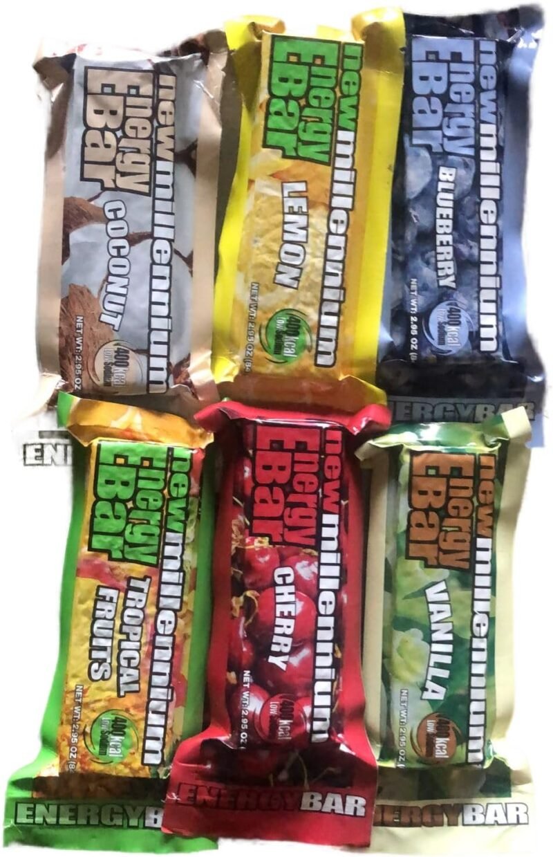 Millennium Energy Bars Assorted Flavors Including Emergency Guide - Image 2