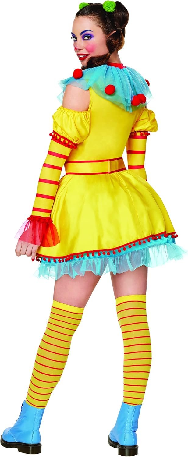 Spirit Halloween Killer Klowns from Outer Space Adult Shorty Costume | Officially Licensed | Clown Cosplay - Image 2