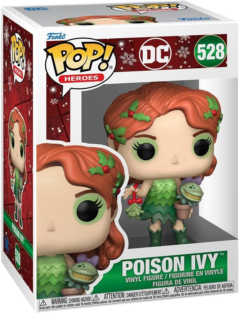 Funko POP Heroes: Holiday '24 – Poison Ivy - DC Comics - Collectable Vinyl Figure - Gift Idea - Official Merchandise - for Kids & Adults - Comic Books Fans - Model Figure for Collectors and Display