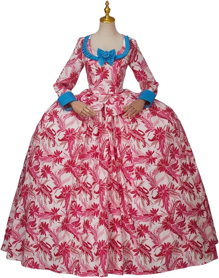 CosplayDiy Catherine Rococo Dress Costume French Court Rococo Colonial Dress Marie Antoinette Ball Gown - Image 2