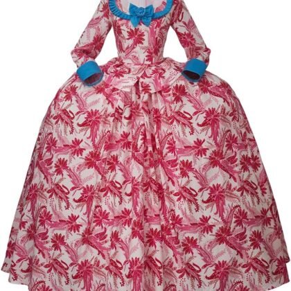 CosplayDiy Catherine Rococo Dress Costume French Court Rococo Colonial Dress Marie Antoinette Ball Gown