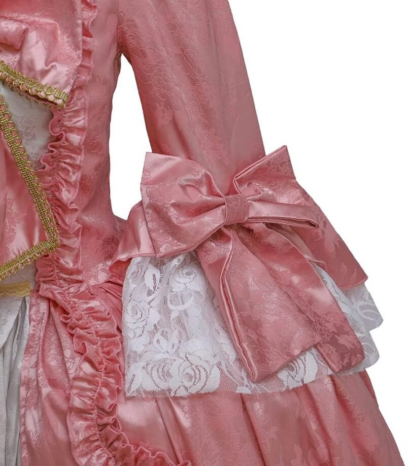 Court Rococo Baroque Marie Antoinette Ball Dresses 18th Century Georgian Era Costumes Dress Victorian Ball Gown - Image 6