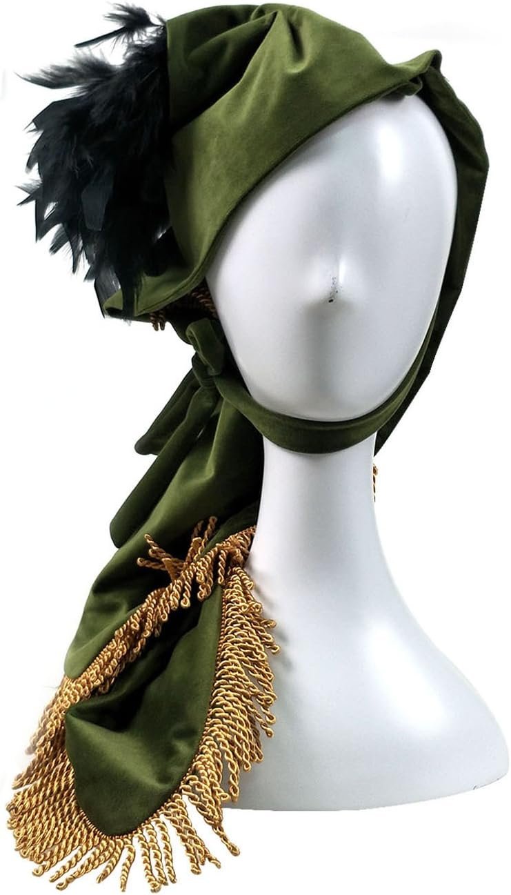 Classic Movie Gone Wind Scarlett Costume Women Green Fancy Dress Costume - Image 6