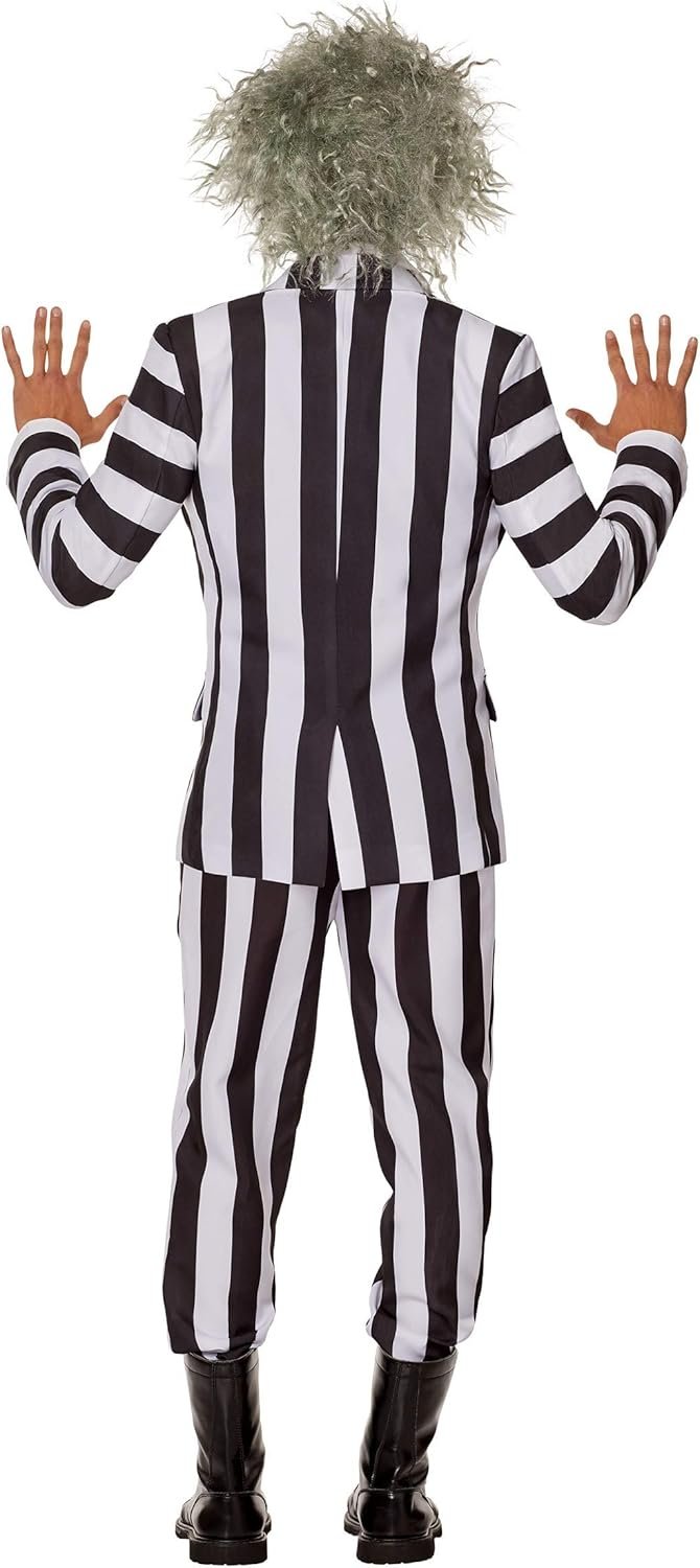 Spirit Halloween Beetlejuice Adult Beetlejuice Suit Costume | Officially Licensed | TV and Movie Costume - Image 2