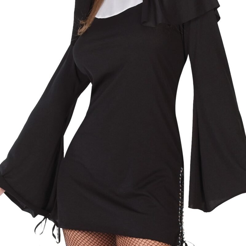 Fun World Women's Naughty Nun Costume - Image 4