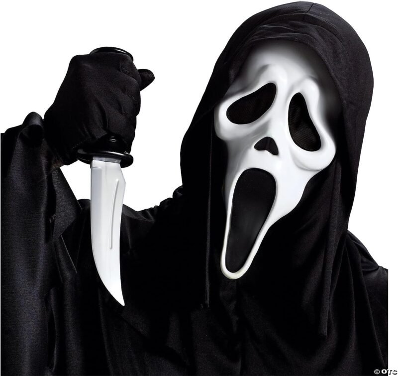 Fun World Scream Mask & Horror Knife