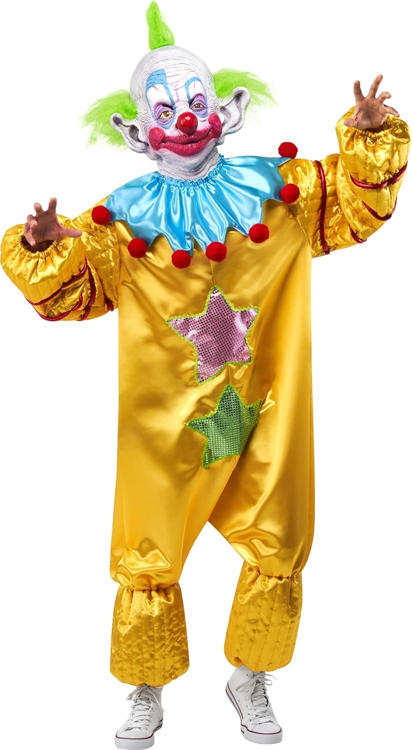 Rubie's Men's Killer Klowns from Outer Space Deluxe Overhead Latex Mask, Shorty, One Size for Themed Parties and Halloween - Image 3