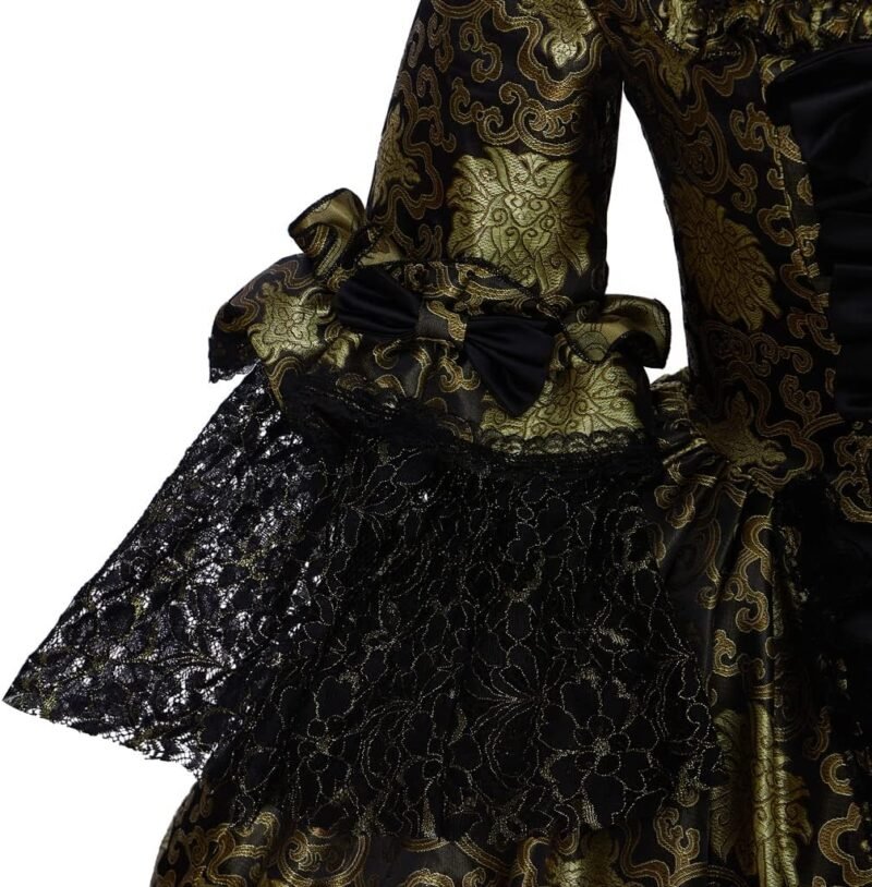 Queen Marie Antoinette Rococo Ball Gown Gothic Victorian Dress Costume 18th Century Colonial Dress Women - Image 6