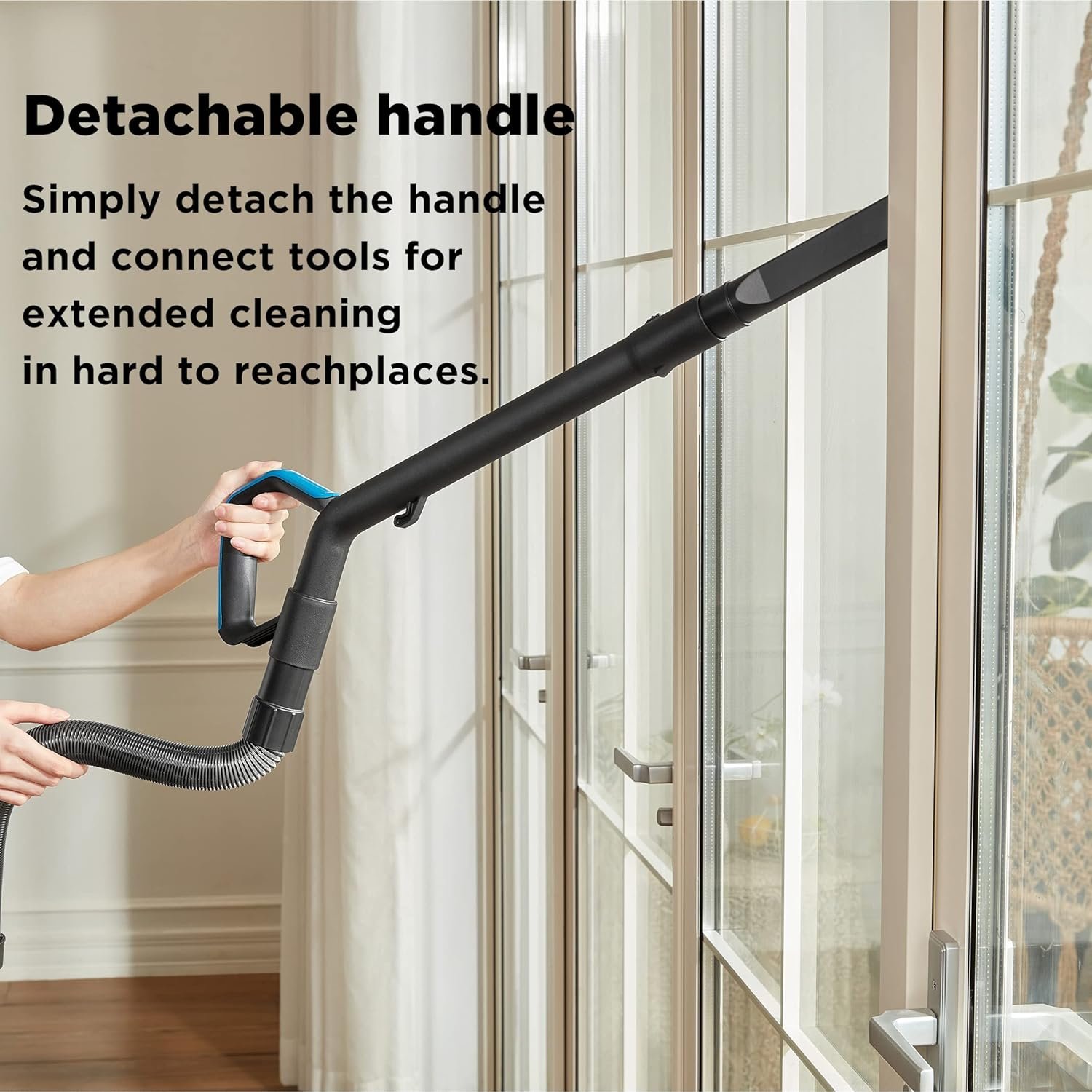 Eureka NEU10AE5 Powerful Bagless Upright Vacuum Cleaner Carpet and Floor, AirSpeed Ultra-Lightweight Vacuum Cleaner, w/ Replacement Filter, Blue - Image 5