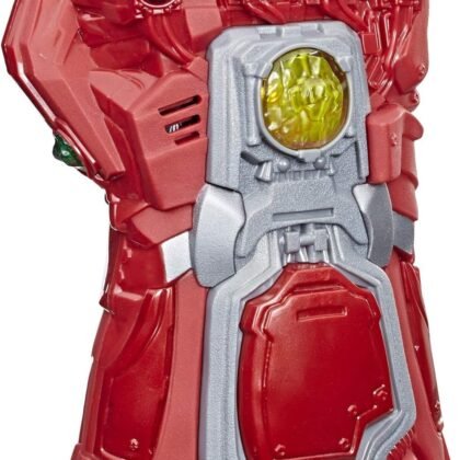 Marvel Studios Avengers Endgame Red Infinity Gauntlet Electronic Fist Roleplay Toy, Lights and Sounds, 5+ Years