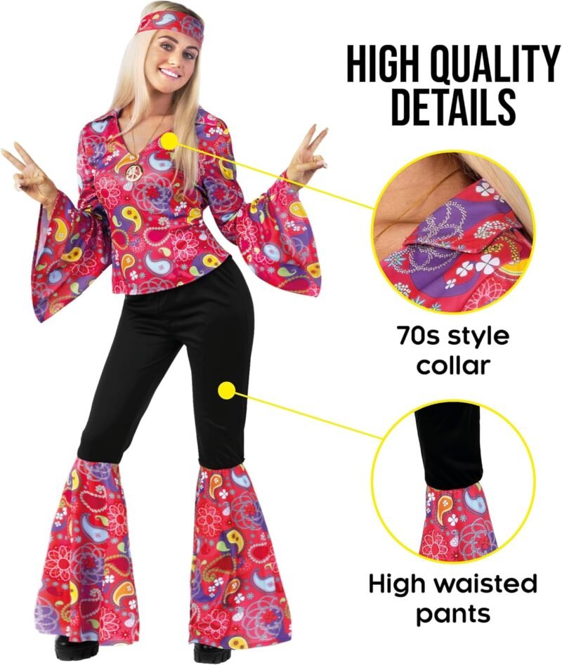 Morph 70s Disco Outfits For Women, Disco Costume Women, Womens Halloween Costumes, Womens Halloween Costumes 2025 - Image 3