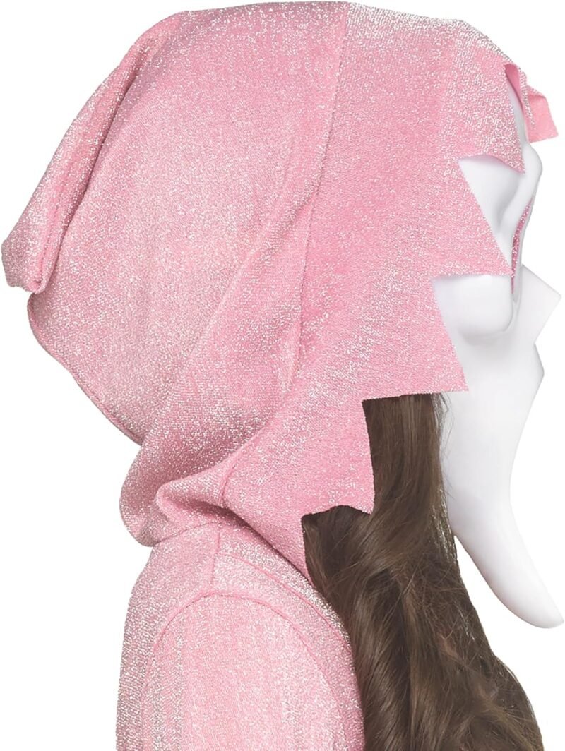 Fun World Girls Ghost Face Pink Sparkle - Image 8
