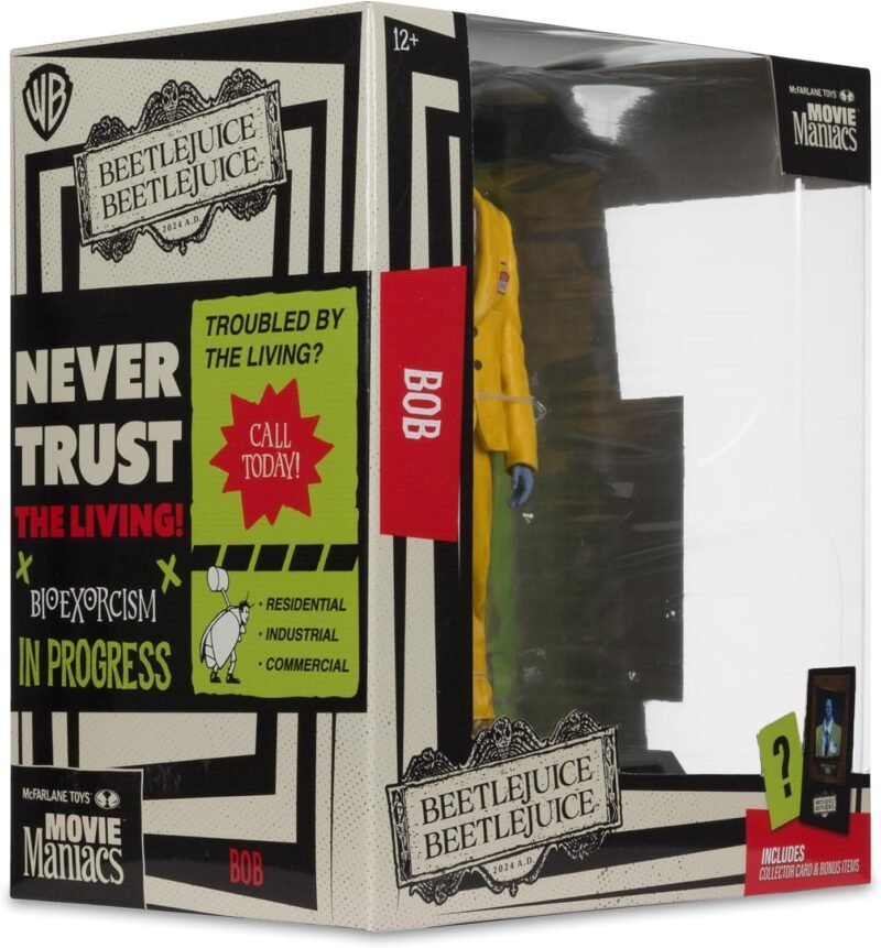 McFarlane Toys - Bob The Shrinker (Beetlejuice Beetlejuice) 6in Posed Figure - Image 10