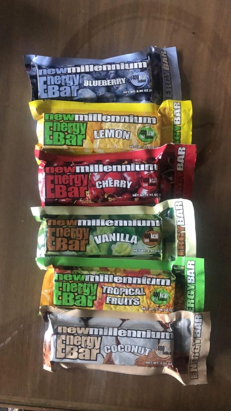 Millennium Energy Bars Assorted Flavors Including Emergency Guide - Image 5