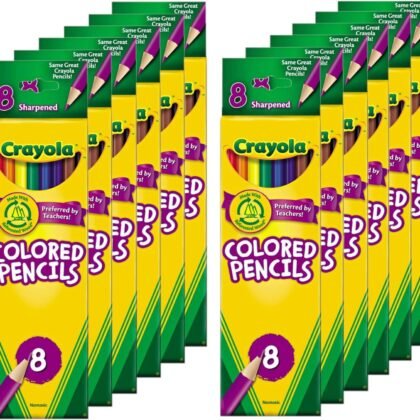 Crayola 8 Nontoxic Colored Pencils 8 pk (Pack of 12)