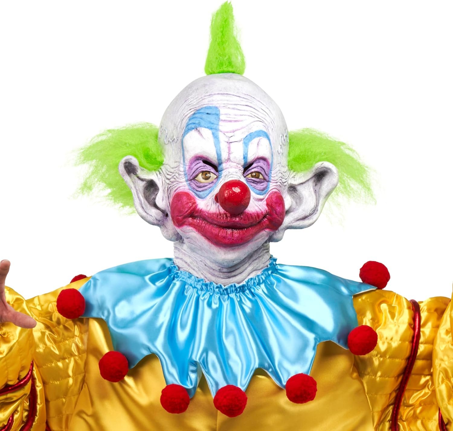 Rubie's Men's Killer Klowns from Outer Space Deluxe Overhead Latex Mask, Shorty, One Size for Themed Parties and Halloween