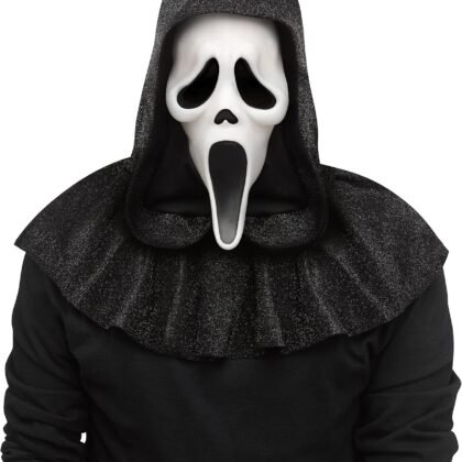 Fun World Officially Licensed 25th Anniversary Ghost Face Mask Costume Accessory