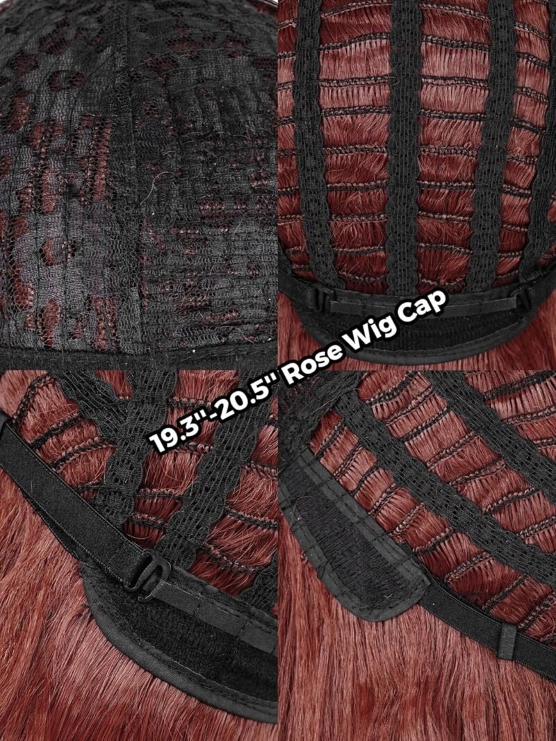 Kids Brown Creepy Doll Killer Costume Wig Red Brown Synthetic Hair for Child Girls Boys Toddler Halloween Party - Image 5