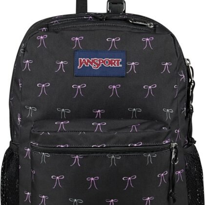 JanSport Central Adaptive Backpack – Wheelchair & Walker Compatible, Tuck-Away Shoulder Straps, Adjustable Backrest Loops & Anchor Straps, Iconic Design, Bad Bows